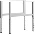 Estructura de banco de trabajo 2 uds metal 85x(69-95,5)cm