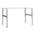Estructura de banco de trabajo 2 uds metal 85x(69-95,5)cm