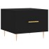 Mesa de centro madera contrachapada negro 50x50x40