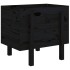 Jardinera de madera maciza de pino negro 62x50x57