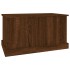 Baúl almacenaje madera contrachapada roble marrón 70x40x38