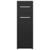 Armario de boticario madera contrachapada negro 20x45,5x60