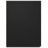 Armario de boticario madera contrachapada negro 20x45,5x60