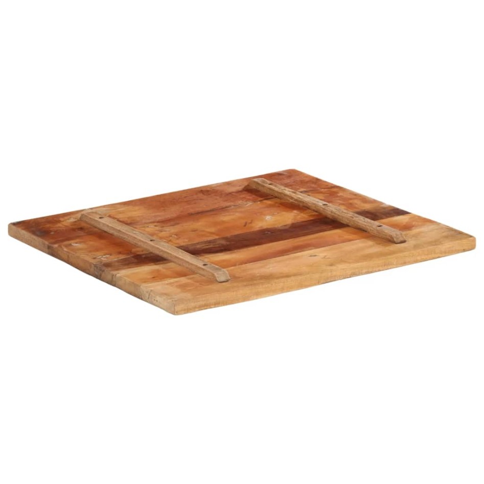 Tablero de mesa rectangular madera maciza 60x70 cm 25-27