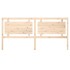 Cabecero de cama madera maciza de pino 205,5x4x100