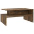 Mesa de centro madera de ingeniería roble ahumado 90x60x42,5