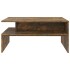 Mesa de centro madera de ingeniería roble ahumado 90x60x42,5