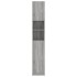 Armario de baño madera de ingeniería gris Sonoma 32x25,5x190