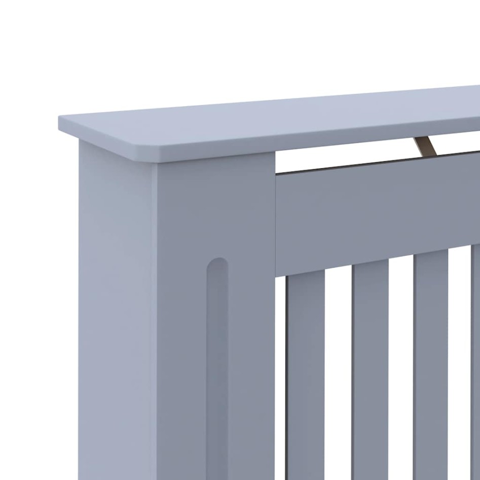 Cubierta para radiador MDF gris antracita 172x19x81,5