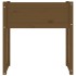 Jardinera madera maciza de pino marrón miel 78x40x81