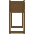 Jardinera madera maciza de pino marrón miel 78x40x81