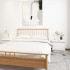 Mesitas de noche 2 uds madera maciza de pino blanco 35x34x32