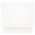 Mesitas de noche 2 uds madera maciza de pino blanco 35x34x32