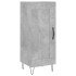Aparador de madera contrachapada gris hormigón 34,5x34x90
