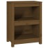Estantería madera maciza de pino marrón miel 50x35x68