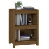 Estantería madera maciza de pino marrón miel 50x35x68