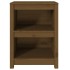 Estantería madera maciza de pino marrón miel 50x35x68