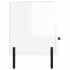 Mueble de TV madera contrachapada blanco brillo 80x36x50