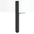 Mueble de TV madera contrachapada blanco brillo 80x36x50