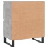 Aparador de madera contrachapada gris hormigón 60x35x70