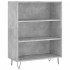 Estantería madera de ingeniería gris hormigón 69,5x32,5x90