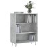 Estantería madera de ingeniería gris hormigón 69,5x32,5x90