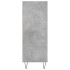 Estantería madera de ingeniería gris hormigón 69,5x32,5x90