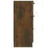 Aparador madera contrachapada color roble ahumado 60x30x70