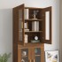 Armario colgante de pared roble Sonoma 69,5x34x90