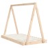Estructura de cama para niños madera maciza de pino 80x160