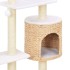 Rascador para gatos de hierba marina con poste de