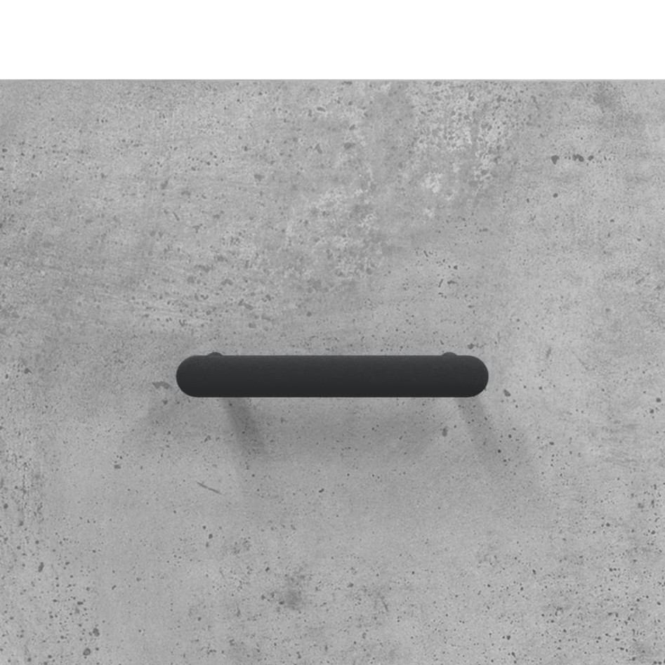 Mueble de TV madera de ingeniería gris hormigón 102x36x50