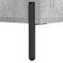 Mueble de TV madera de ingeniería gris hormigón 102x36x50