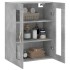 Armario de pared gris hormigón 69,5x34x90