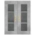 Armario de pared gris hormigón 69,5x34x90