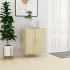 Mueble zapatero madera de ingeniería roble Sonoma 60x35x70