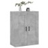 Armario de pared madera ingeniería gris hormigón 69,5x34x90