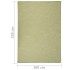 Alfombra de exterior de tejido plano verde 160x230