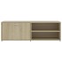 Mueble de TV madera contrachapada color roble 120x34x37