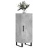 Aparador de madera contrachapada gris hormigón 34,5x34x90