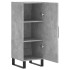 Aparador de madera contrachapada gris hormigón 34,5x34x90