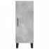 Aparador de madera contrachapada gris hormigón 34,5x34x90