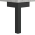 Mueble de TV madera de ingeniería gris hormigón 150x30x50