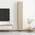 Muebles de TV 2 uds madera contrachapada roble 30,5x30x90