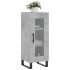 Aparador de madera contrachapada gris hormigón 34,5x34x90