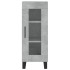 Aparador de madera contrachapada gris hormigón 34,5x34x90