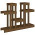 Soporte para plantas madera maciza pino miel 104,5x25x77,5