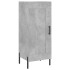 Aparador de madera contrachapada gris hormigón 34,5x34x90