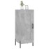 Aparador de madera contrachapada gris hormigón 34,5x34x90