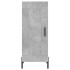 Aparador de madera contrachapada gris hormigón 34,5x34x90